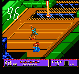 Zen Intergalactic Ninja screenshot 4 for NES